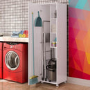 Armário Multiuso C/ Rodízios E Cabideiros Mendoza