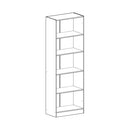 Armário Multiuso Xangai 2 PT Preto